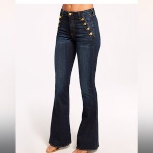 Rant Brook Helena High-Rise Flare Size 26